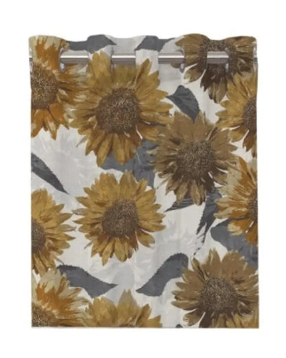 Sunflower öljettlängder 2-pack 140x250 cm guld - Gardinlängder