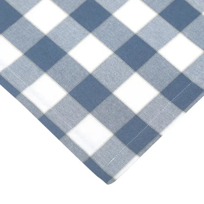 Ted Duk 90x90 cm gråblå/linne - Bordsduk
