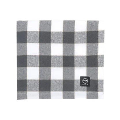 Ted Duk 90x90 cm mörkgrå/sand - Bordsduk