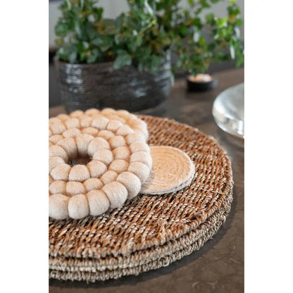 Tobago bordstablett rund - Bordstablett