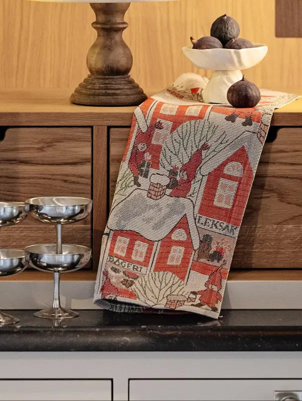 Tomtebyn handduk 35x50 - Kökshandduk