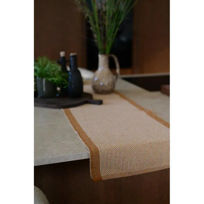 Tore bordslöpare konjak 35x120 cm - Bordslöpare