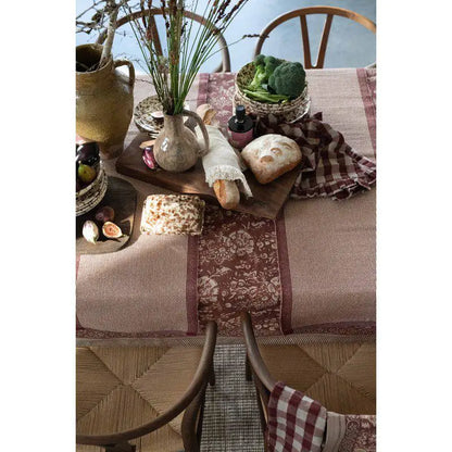 Tore bordslöpare vinröd 35x120 cm - Bordslöpare