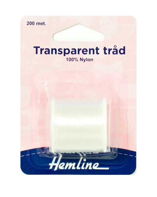 Transparent tråd 100% nylon - Sytillbehör