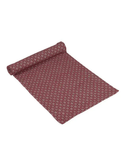 Trine Löpare 40x140 cm röd/lin - Bordslöpare