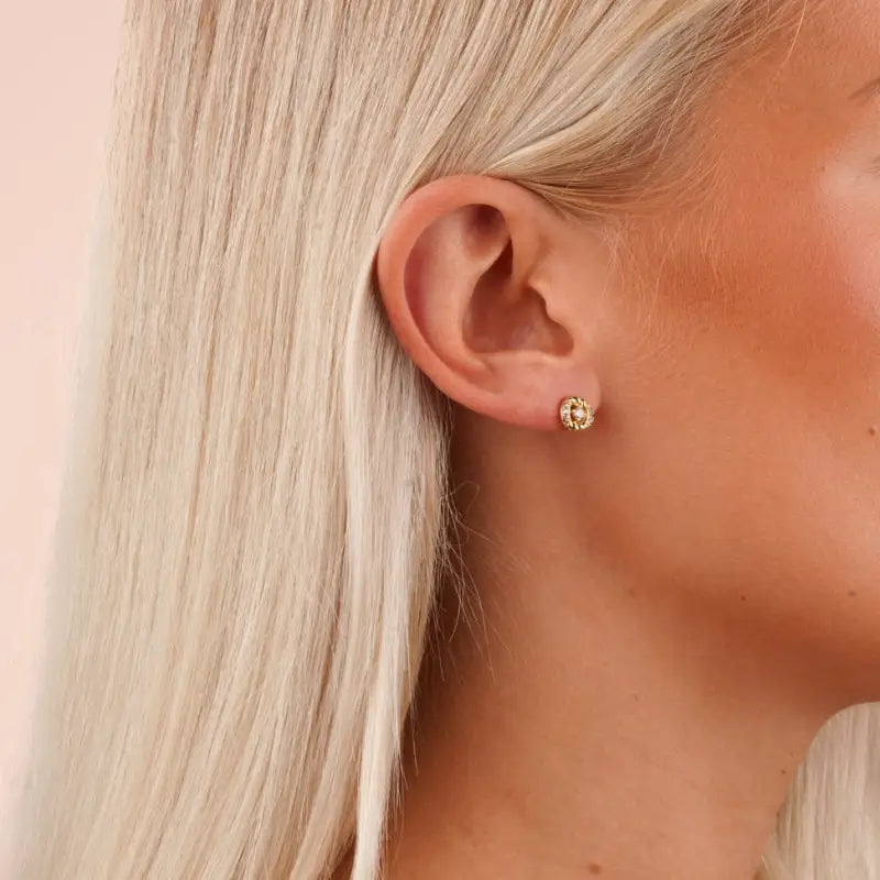 Twist ear g/clear - Örhängen