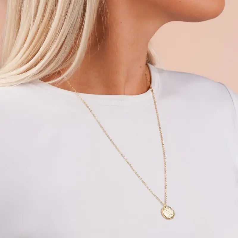 Twist pendant neck 55 plain g - Halsband