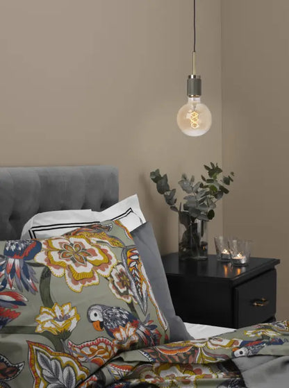 Upphäng av metall antik - upphäng taklampa