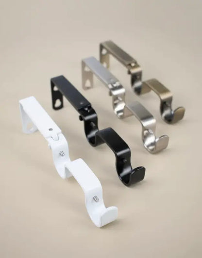 Väggfäste dubbel svart - väggfäste