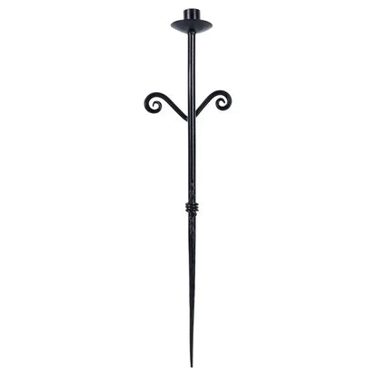 Väggljusstake svart - Väggljusstake