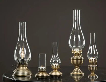 Värmeljuslykta Ariana A.mässing 10x27 cm - Fotogrenlampa