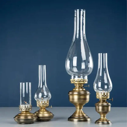 Värmeljuslykta Ariana A.mässing 10x27 cm - Fotogrenlampa