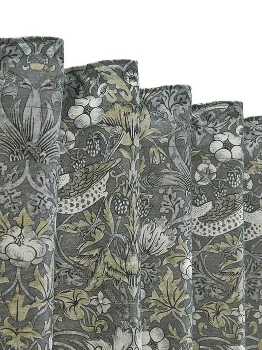 Vilja Multibandslängder 2-pack 65x250 cm grå - Gardin