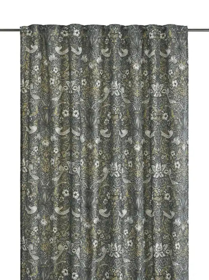 Vilja Multibandslängder 2-pack 65x250 cm grå - Gardin