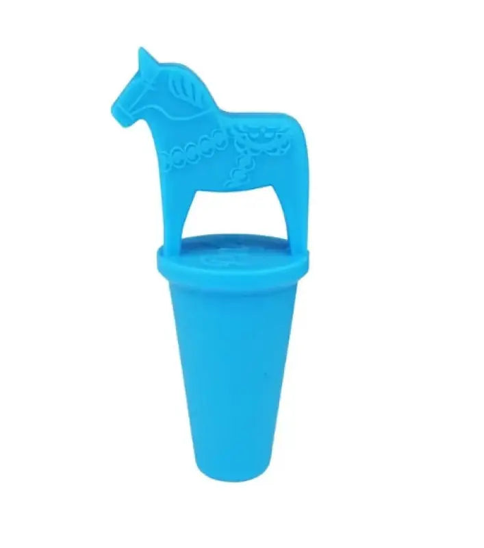 Vinkork dalahäst blå - Vinkork