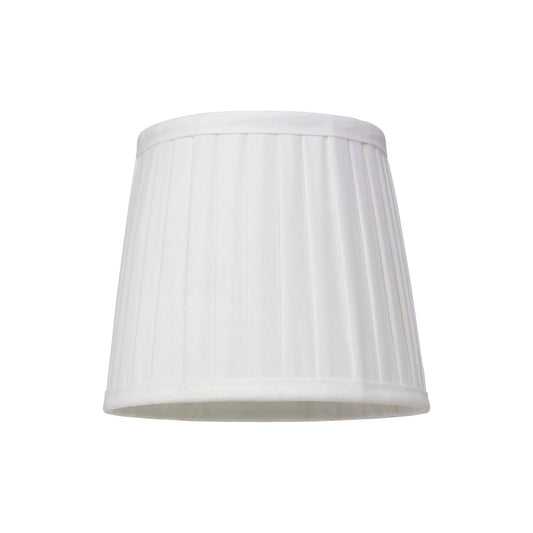 Lampskärm plisserad vit S6606