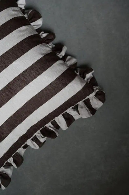 Zenga kuddfodral 48x48 cm svart Kuddfodral